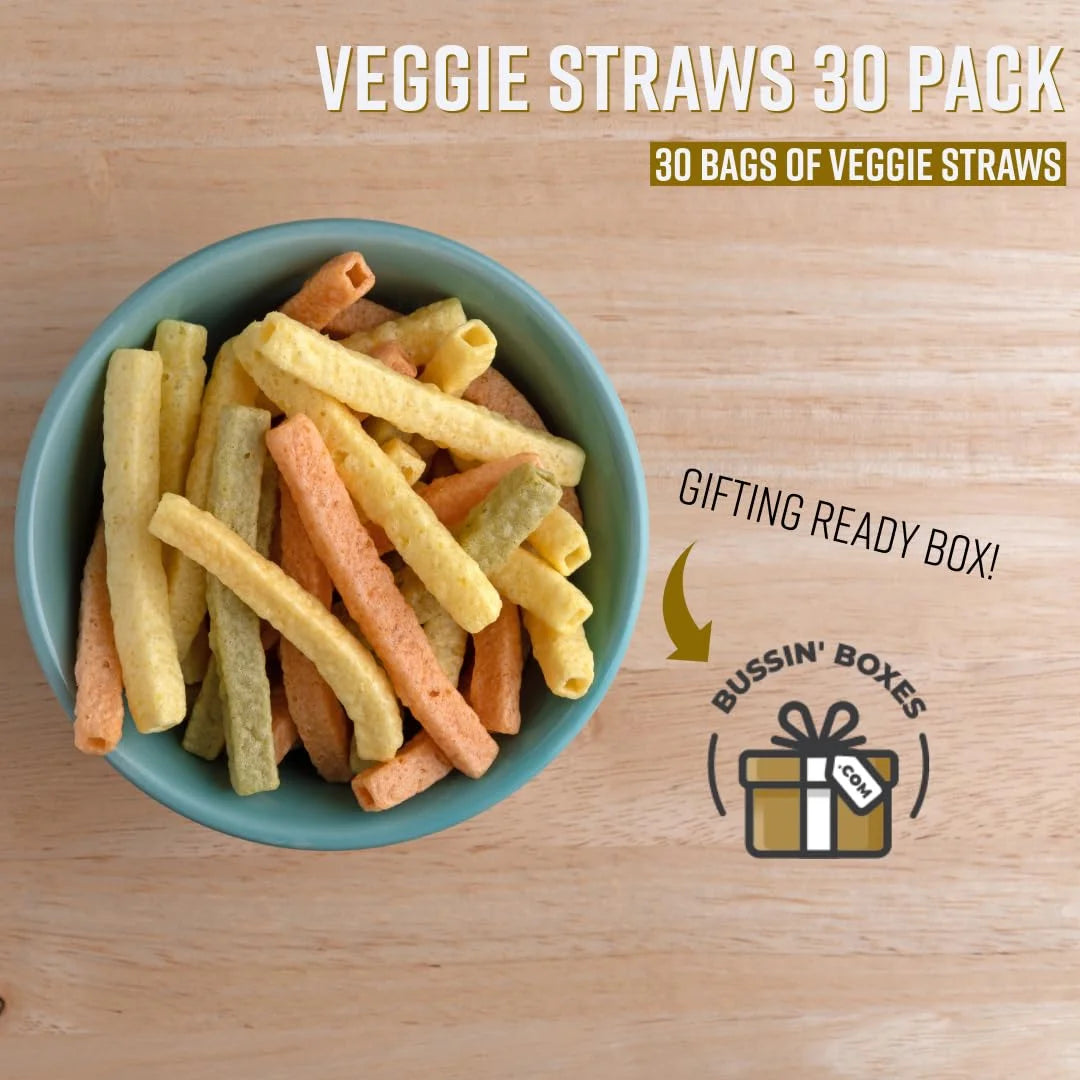 Sensible Portions Garden Veggie Straw, Variety Pack, 30 pk.