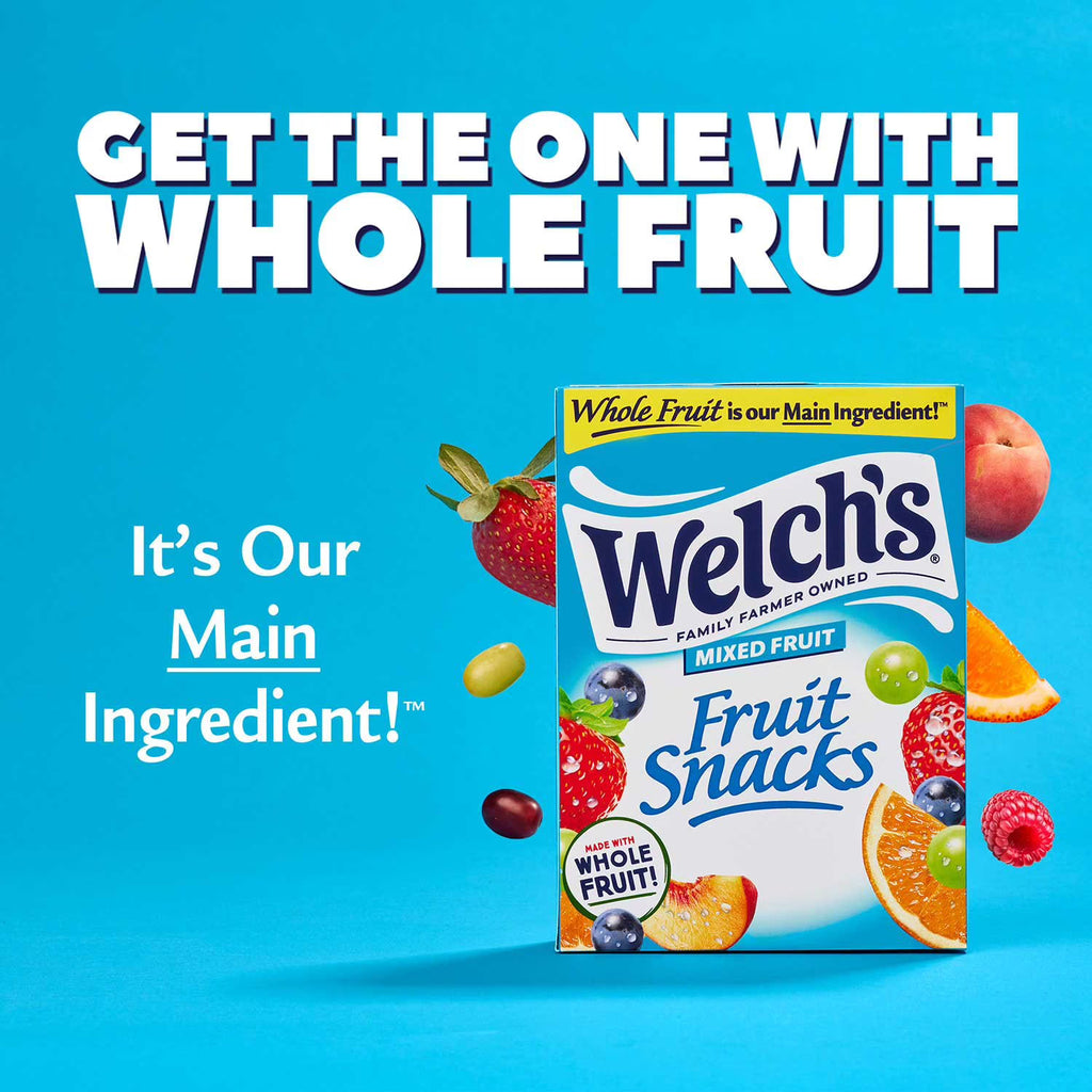 Welch's Mixed Fruit Fruit Snack, 0.8 oz, 90 pk.