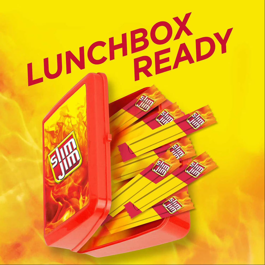 Slim Jim Snack Sized Smoked Meat Sticks, Original Flavor, 0.28 oz., 120 pk.