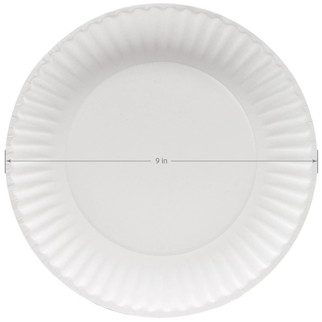 Super Strong Heavy-Duty Paper Plates, 9", 600 ct.