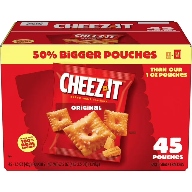 Cheez-It Original Baked Snack Crackers 
