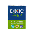 Dixie To Go Black Hot Cup Lids