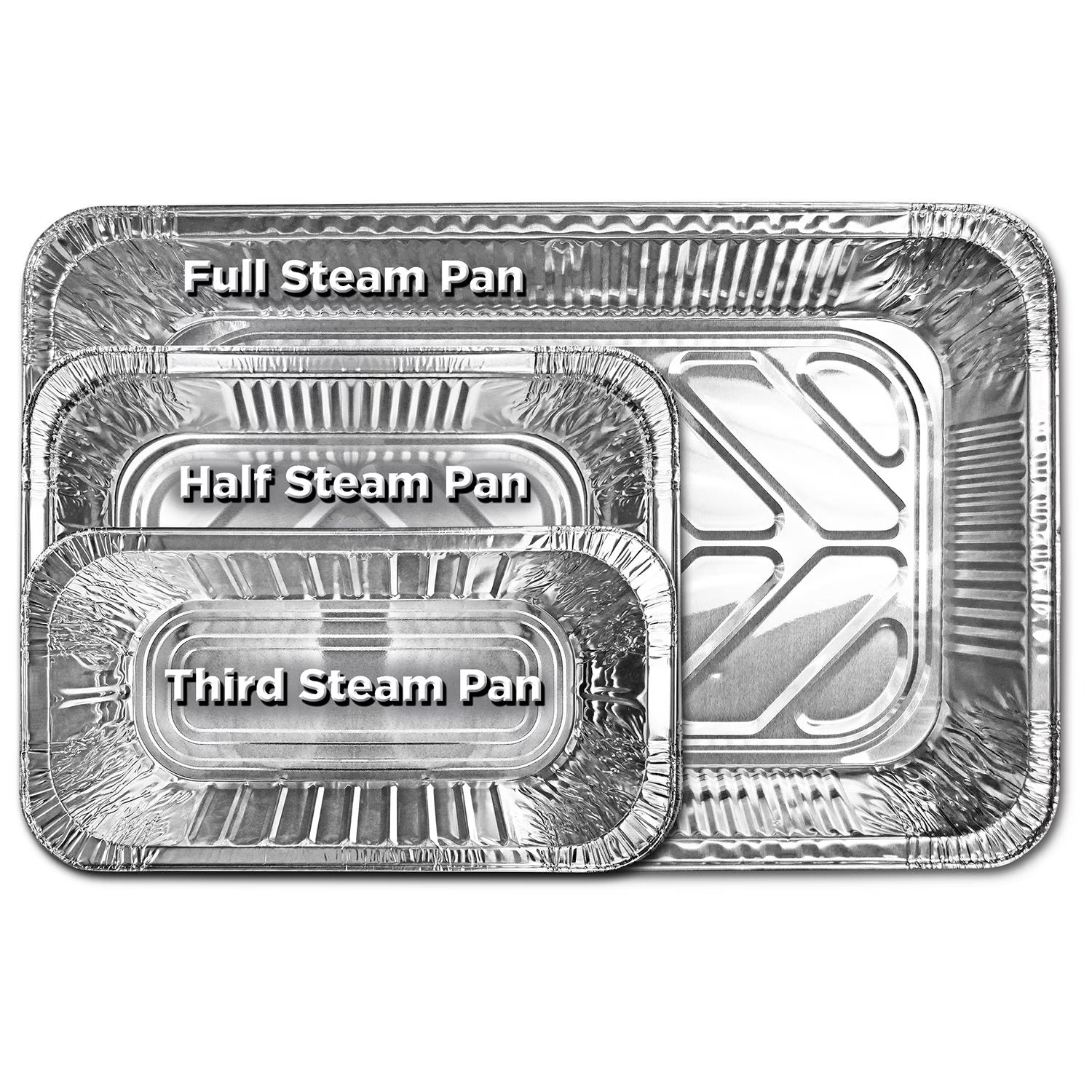 Member's Mark Full Size Aluminum Steam Table Pans