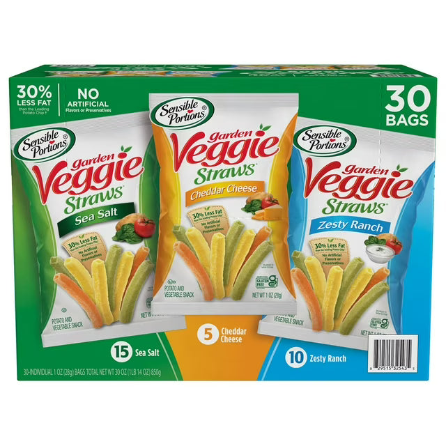 Sensible Portions Garden Veggie Straw