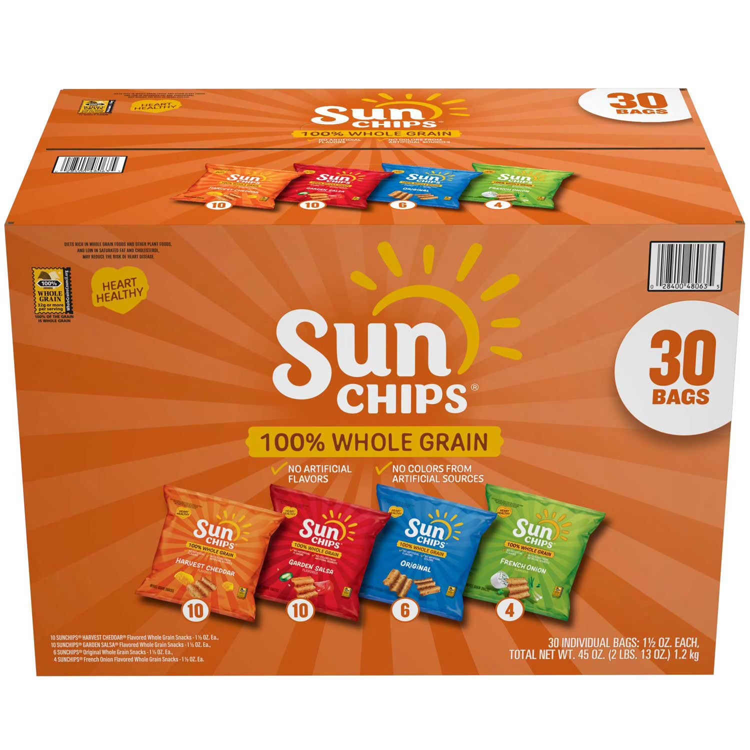 SunChips Whole Grain Variety Pack Chips