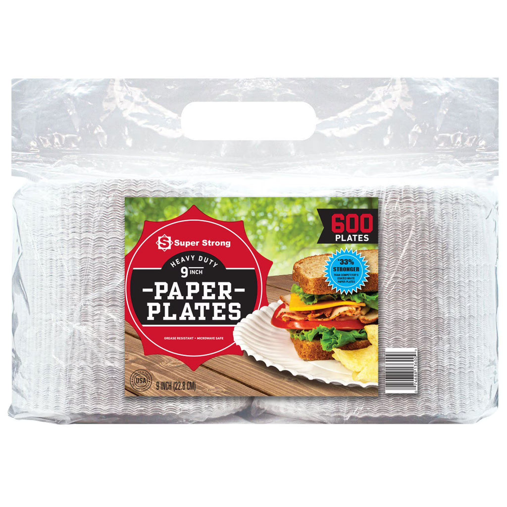 Super Strong Heavy-Duty Paper Plates