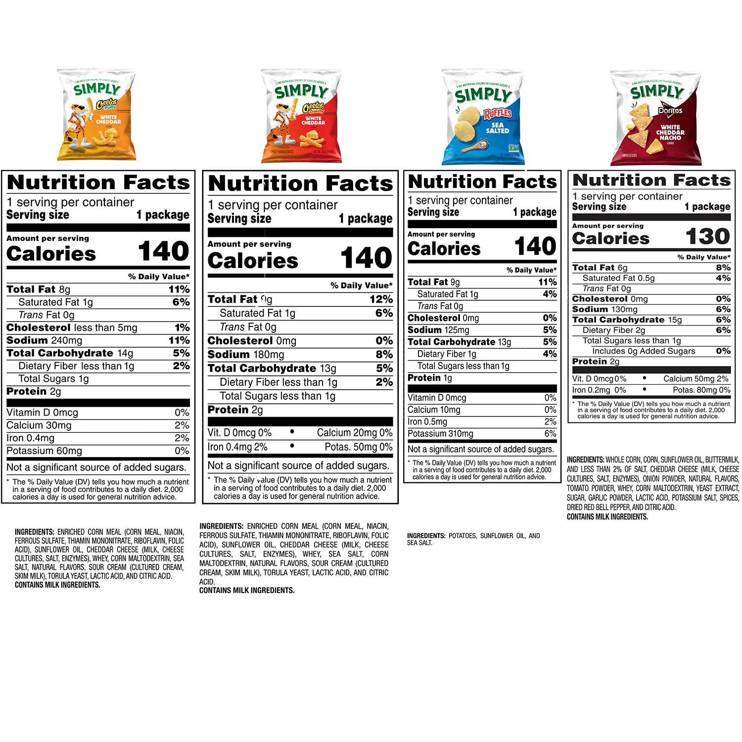 Frito-Lay Simply Mix Variety Pack, 30 pk.