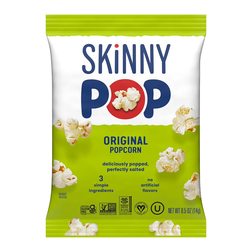 SkinnyPop Variety Snack Pack Popcorn, 0.5 oz., 36 pk.