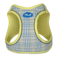 Plush Step In Harness Spring Plaid